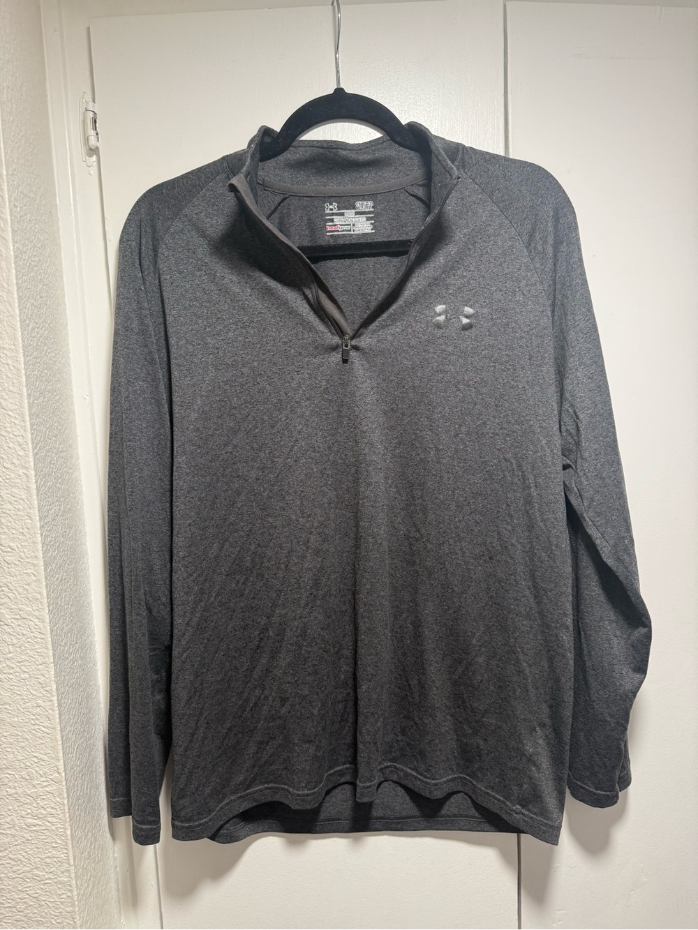 Under Armour Women’s Dark Gray Quarter-Zip Pullover